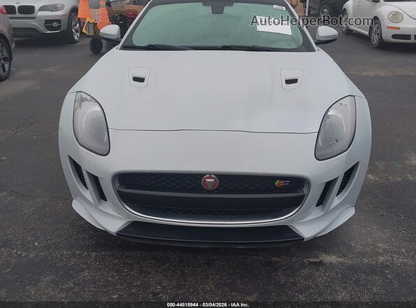 SAJWJ6BV3G8K32267 2016 JAGUAR F-TYPE White Widok zestawu wskaźników