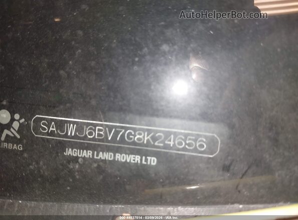 SAJWJ6BV7G8K24656 2016 JAGUAR F-TYPE Black Вид підкапотного простору