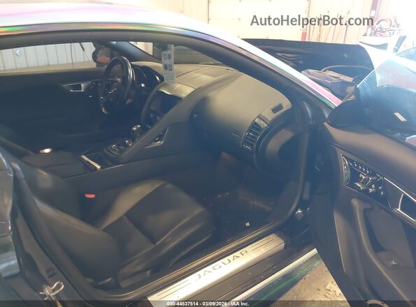 SAJWJ6BV7G8K24656 2016 JAGUAR F-TYPE Black Вид салону спереду