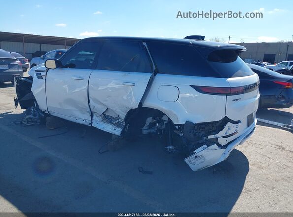 SAL1L9E43SA448394 2025 LAND ROVER RANGE ROVER SPORT Белый Задняя левая четверть