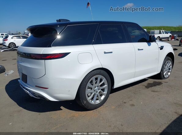SAL1L9E43SA448394 2025 LAND ROVER RANGE ROVER SPORT Белый Задняя правая четверть