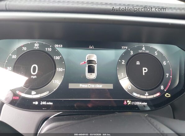 SAL1L9E92SA461861 2025 LAND ROVER RANGE ROVER SPORT Black უკანა სავარძლების ხედი