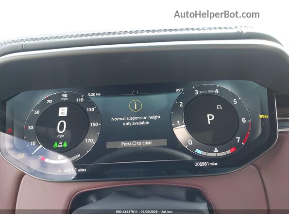SAL1L9FU1RA190711 2024 LAND ROVER RANGE ROVER SPORT Серый Вид задних сидений