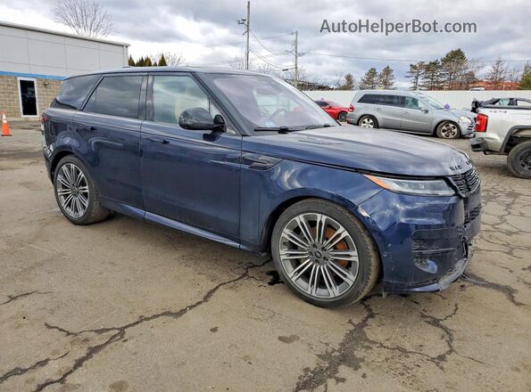 SAL1L9FU7PA141557 2023 LAND ROVER RANGE Blue Передня права чверть