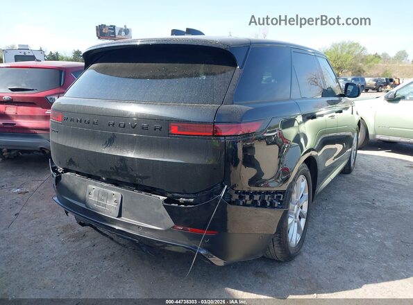 SAL1P9EU0SA458238 2025 LAND ROVER RANGE ROVER SPORT Черный Задняя правая четверть