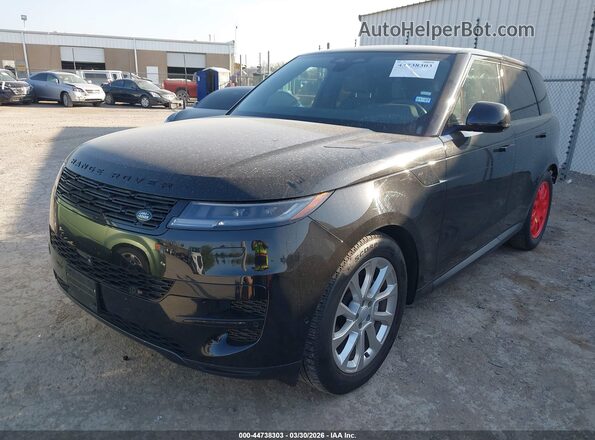 SAL1P9EU0SA458238 2025 LAND ROVER RANGE ROVER SPORT Черный Передняя левая четверть