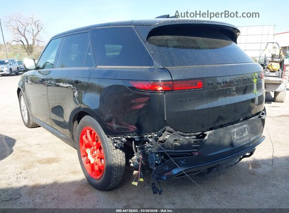 SAL1P9EU0SA458238 2025 LAND ROVER RANGE ROVER SPORT Черный Задняя левая четверть