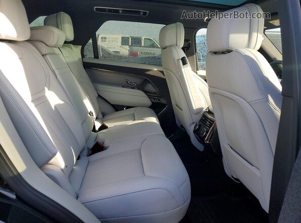 SAL1P9EU1SA456014 2025 LAND ROVER RANGE Black Rear seats view