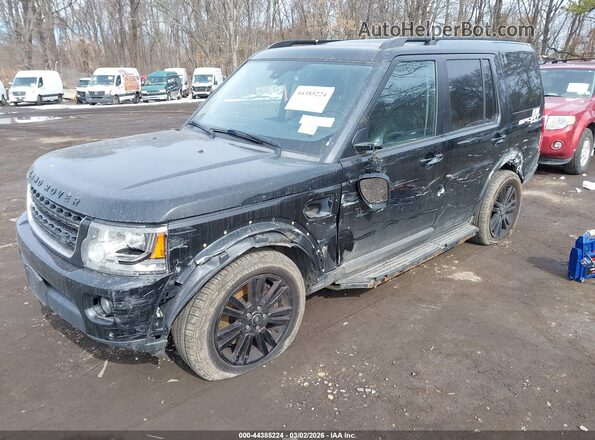 SALAG2V64GA793910 2016 LAND ROVER LR4 Black Przód lewy