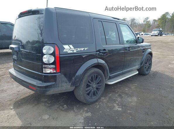 SALAG2V64GA793910 2016 LAND ROVER LR4 Black Tył prawy