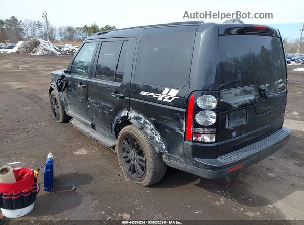 SALAG2V64GA793910 2016 LAND ROVER LR4 Black Tył lewy
