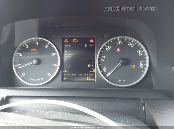 SALAG2V64GA793910 2016 LAND ROVER LR4 Black Widok tylnych siedzeń