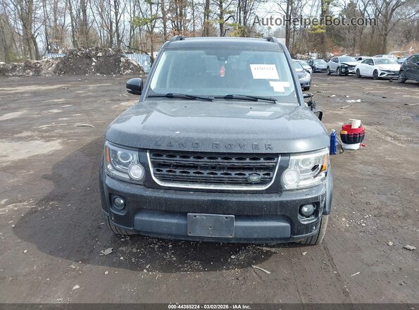SALAG2V64GA793910 2016 LAND ROVER LR4 Black Widok zestawu wskaźników
