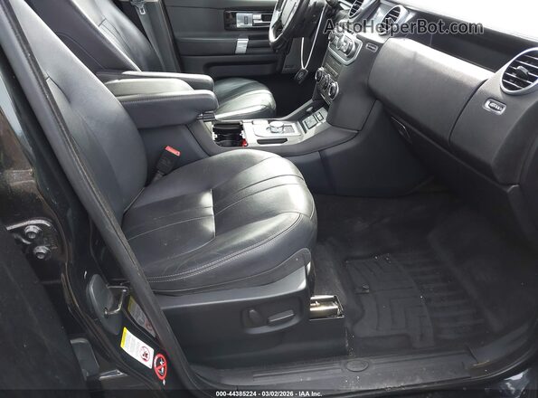 SALAG2V64GA793910 2016 LAND ROVER LR4 Black Widok wnętrza z przodu