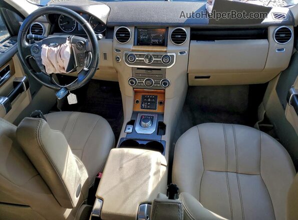 SALAG2V64GA816179 2016 LAND ROVER LR4 Silver Vista del salpicadero