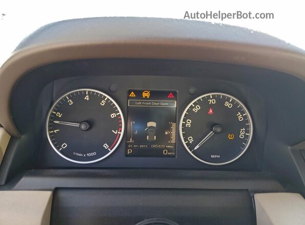 SALAG2V64GA816179 2016 LAND ROVER LR4 Silver Vista del cuadro de instrumentos