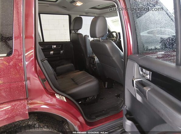 SALAG2V65GA844346 2016 LAND ROVER LR4 Maroon VIN sticker view