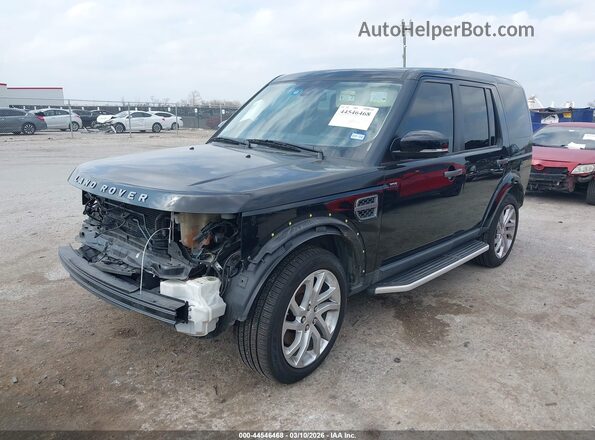 SALAG2V66GA815633 2016 LAND ROVER LR4 Black Vista tres cuartos delantera izquierda