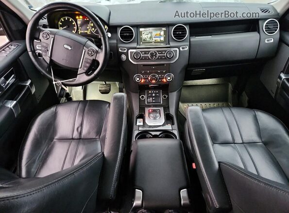 SALAG2V67GA786028 2016 LAND ROVER LR4 Черный Вид панели приборов