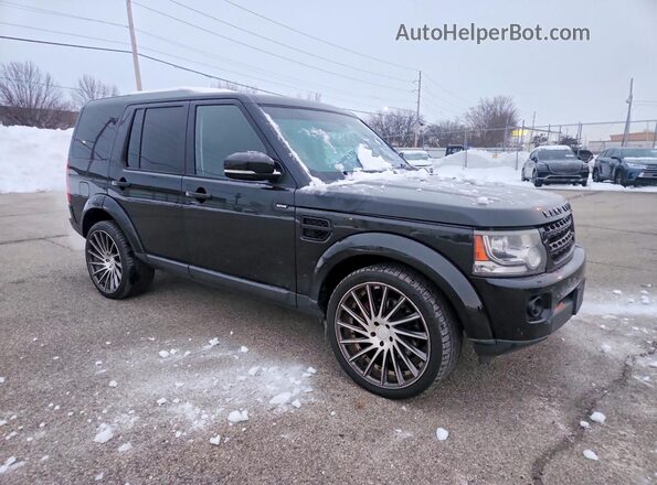 SALAG2V67GA786028 2016 LAND ROVER LR4 Черный Передняя правая четверть