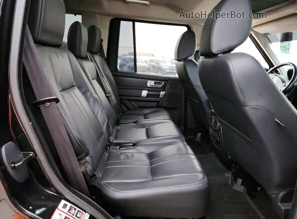 SALAG2V67GA786028 2016 LAND ROVER LR4 Черный Вид задней части салона
