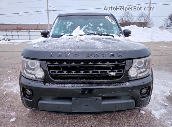 SALAG2V67GA786028 2016 LAND ROVER LR4 Черный Вид спереди