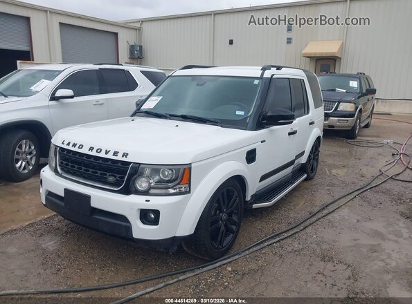 SALAG2V6XGA803078 2016 LAND ROVER LR4 White Vista frontal