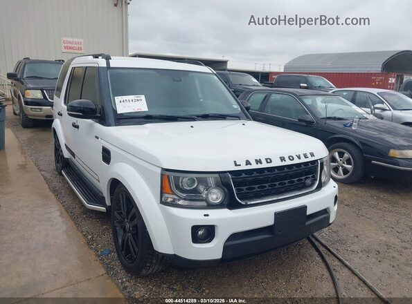SALAG2V6XGA803078 2016 LAND ROVER LR4 White 