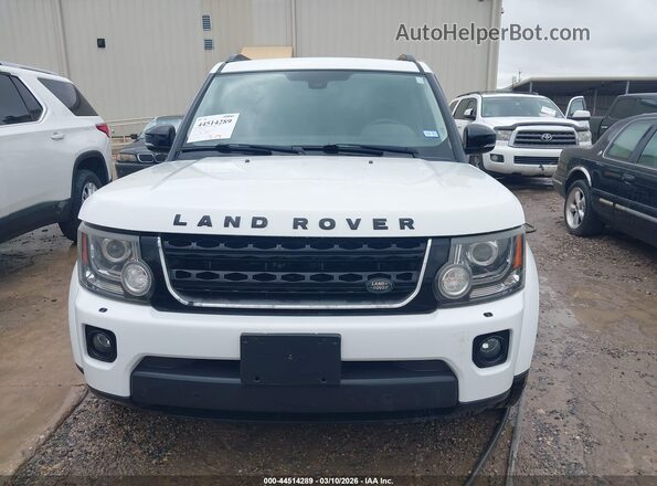 SALAG2V6XGA803078 2016 LAND ROVER LR4 White Vista del salpicadero