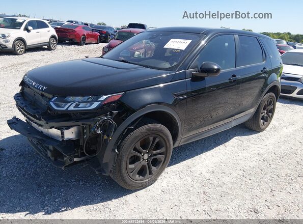 SALCJ2FX4LH860895 2020 LAND ROVER DISCOVERY SPORT Черный Передняя левая четверть