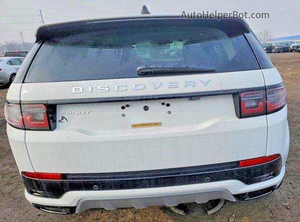 SALCJ2FX6SH362549 2025 LAND ROVER DISCOVERY White Widok z tyłu
