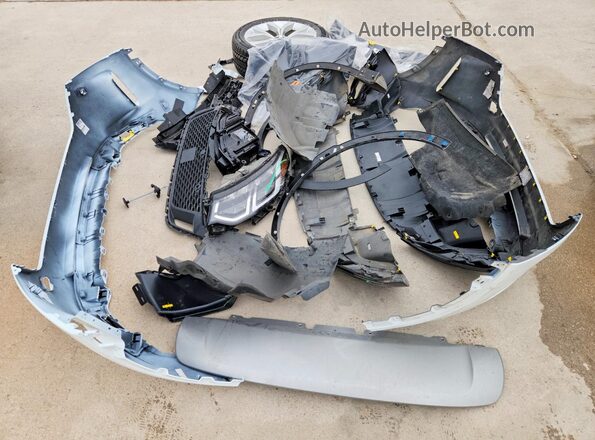 SALCJ2FX9LH881158 2020 LAND ROVER DISCOVERY White Widok naklejki z numerem VIN