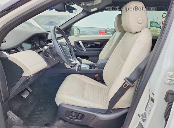 SALCJ2FX9LH881158 2020 LAND ROVER DISCOVERY White Widok wnętrza z przodu