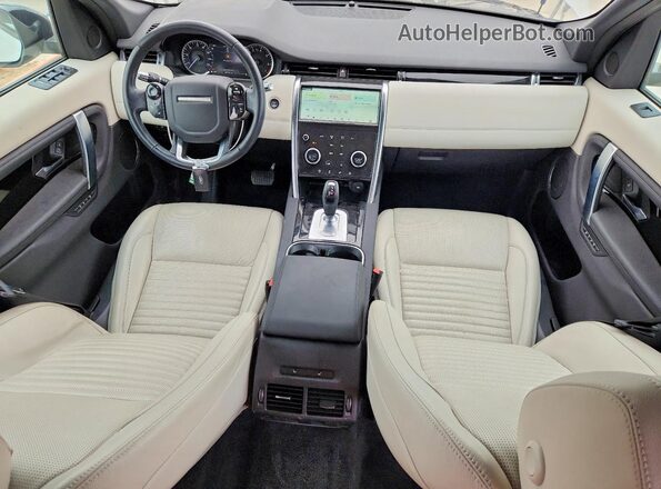 SALCJ2FX9LH881158 2020 LAND ROVER DISCOVERY White Widok deski rozdzielczej
