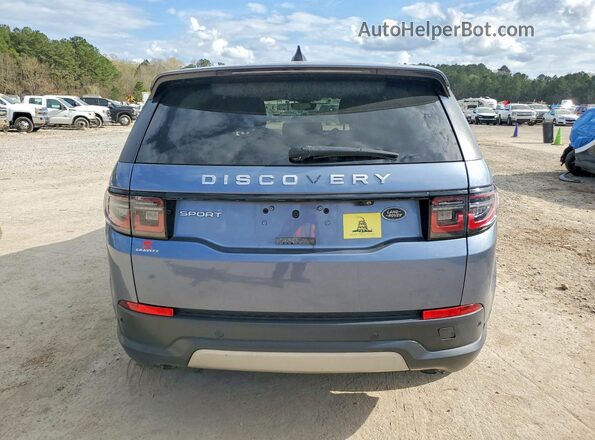 SALCJ2FX9MH898446 2021 LAND ROVER DISCOVERY Blue Հետևի տեսք