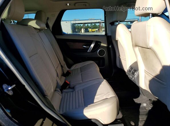 SALCJ2FX9NH910922 2022 LAND ROVER DISCOVERY Black უკანა სალონის ხედი