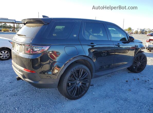 SALCJ2FX9NH910922 2022 LAND ROVER DISCOVERY Black უკანა მარჯვენა