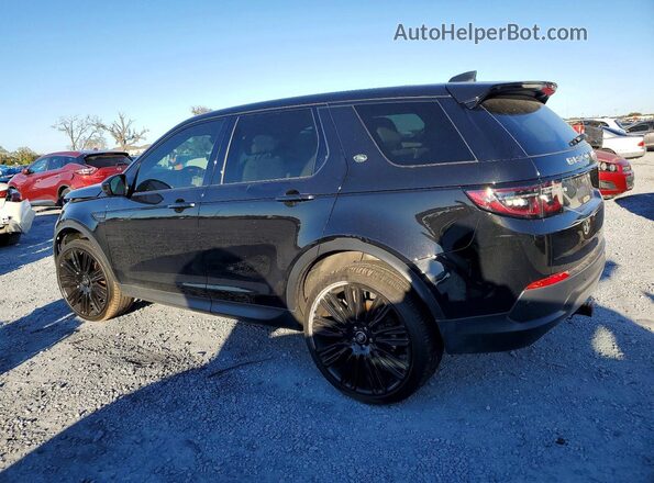 SALCJ2FX9NH910922 2022 LAND ROVER DISCOVERY Black უკანა მარცხენა