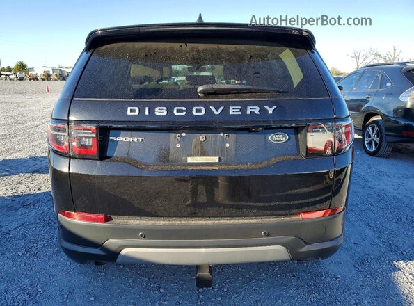 SALCJ2FX9NH910922 2022 LAND ROVER DISCOVERY Black უკანა ხედი