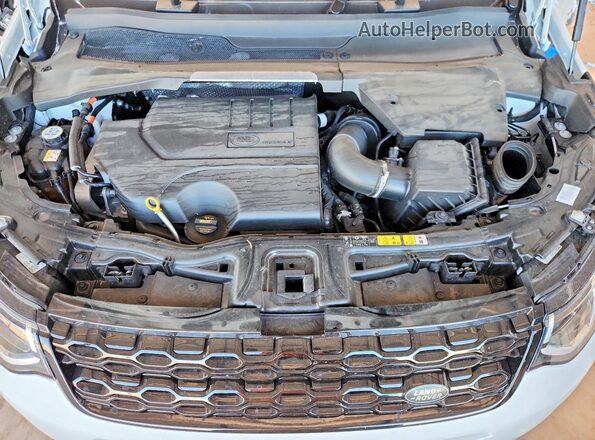 SALCJ2FXXLH879595 2020 LAND ROVER DISCOVERY White Vista del compartimento del motor