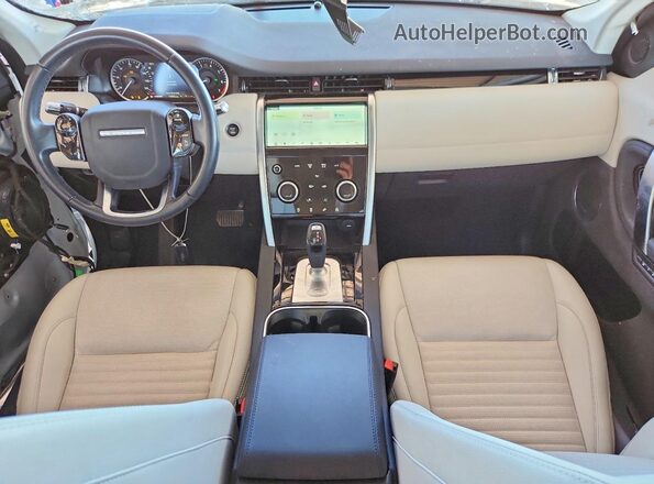 SALCJ2FXXLH879595 2020 LAND ROVER DISCOVERY White Vista del salpicadero