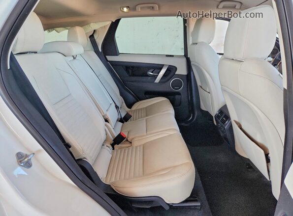 SALCJ2FXXLH879595 2020 LAND ROVER DISCOVERY White Vista interior trasera
