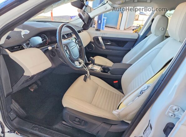SALCJ2FXXLH879595 2020 LAND ROVER DISCOVERY White Vista interior delantera