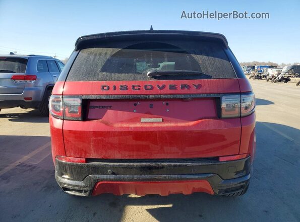 SALCL2FX3RH346328 2024 LAND ROVER DISCOVERY Красный Вид сзади