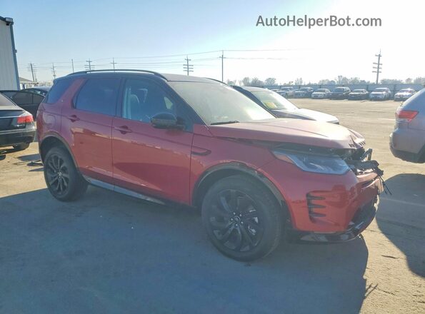 SALCL2FX3RH346328 2024 LAND ROVER DISCOVERY Красный Передняя правая четверть