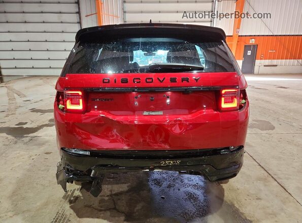 SALCL2FX9SH364838 2025 LAND ROVER DISCOVERY Red Widok z tyłu