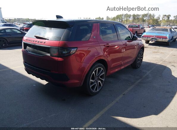 SALCM2GX9LH851695 2020 LAND ROVER DISCOVERY SPORT Red 