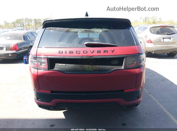 SALCM2GX9LH851695 2020 LAND ROVER DISCOVERY SPORT Red 