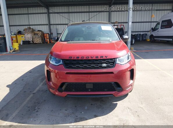 SALCM2GX9LH851695 2020 LAND ROVER DISCOVERY SPORT Red 