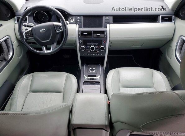 SALCP2BG2GH553641 2016 LAND ROVER DISCOVERY Black Vista del salpicadero